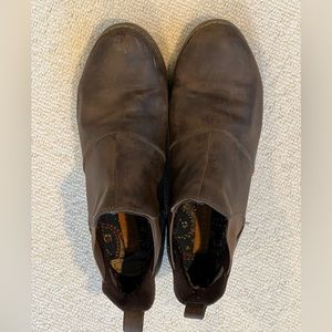 Rocket Dog Brown Flat Booties- Size 11